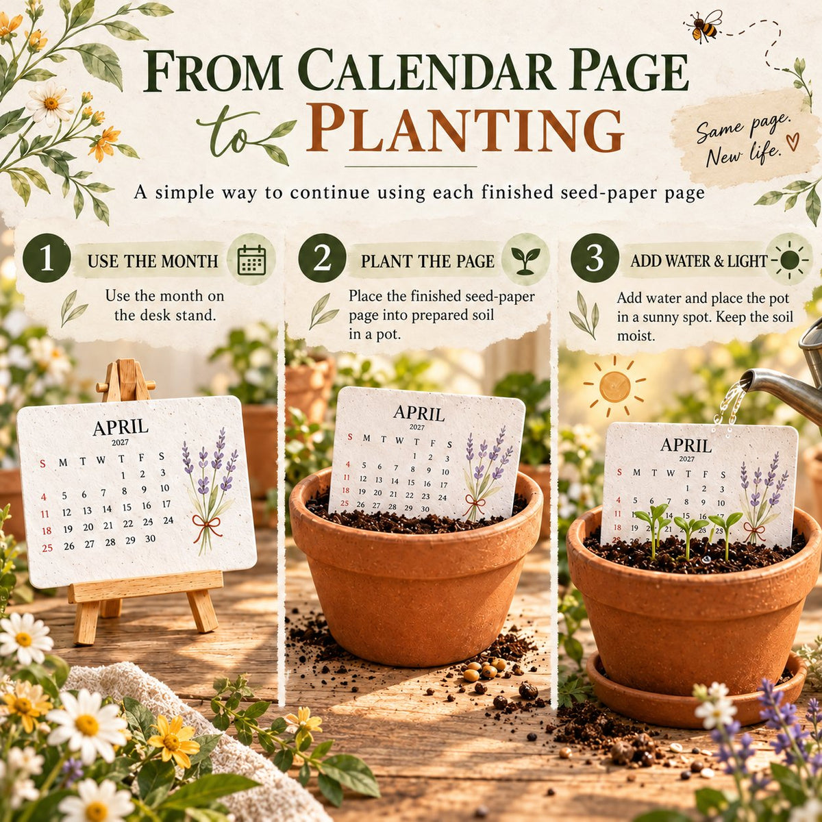 Timeless Seed Calendar 2027