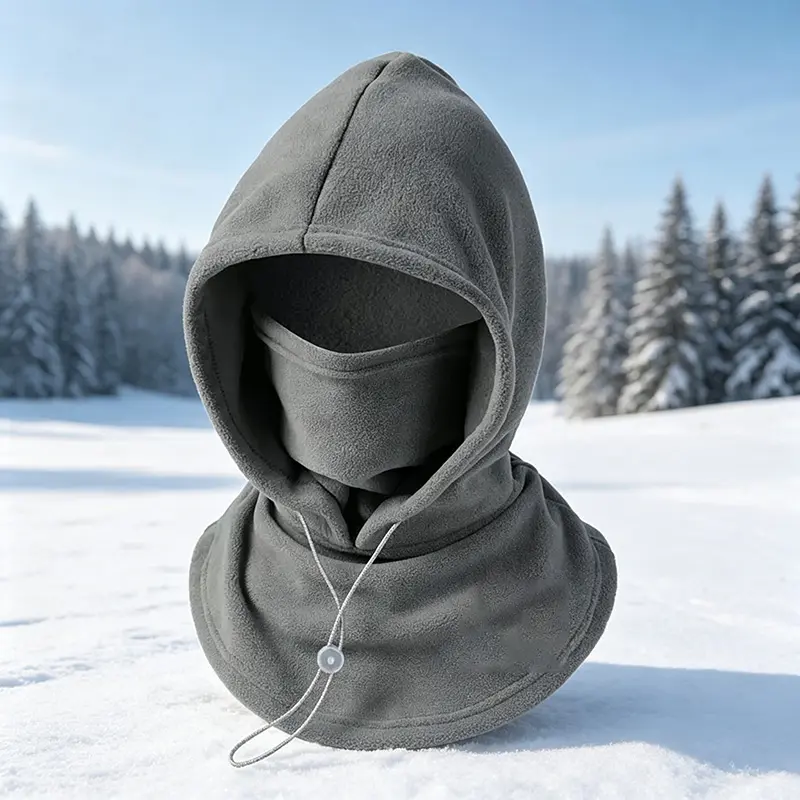 ⏳ Last Day 49% OFF – 🥶 Fleece Balaclava Hood – Full Face & Neck Winter Protection for Outdoor Adventures