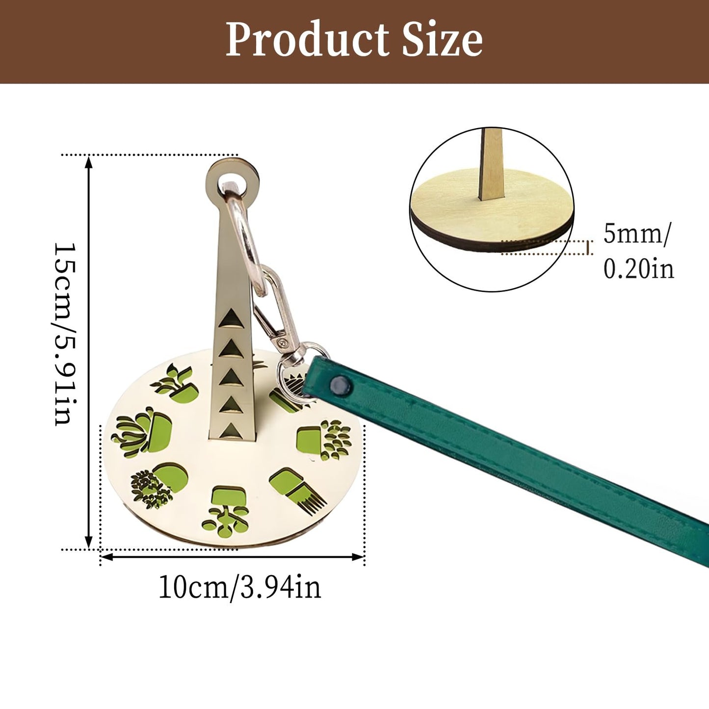 💝49% OFF-Portable Wrist Yarn Holder, Gift for Crocheter