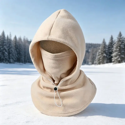 ⏳ Last Day 49% OFF – 🥶 Fleece Balaclava Hood – Full Face & Neck Winter Protection for Outdoor Adventures