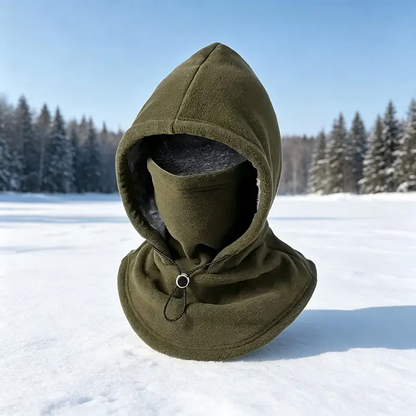 ⏳ Last Day 49% OFF – 🥶 Fleece Balaclava Hood – Full Face & Neck Winter Protection for Outdoor Adventures