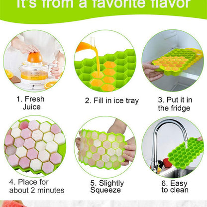 Ice Cube Tray Ice Cube Maker Sphere Mold Ice Cube Tray With Lid